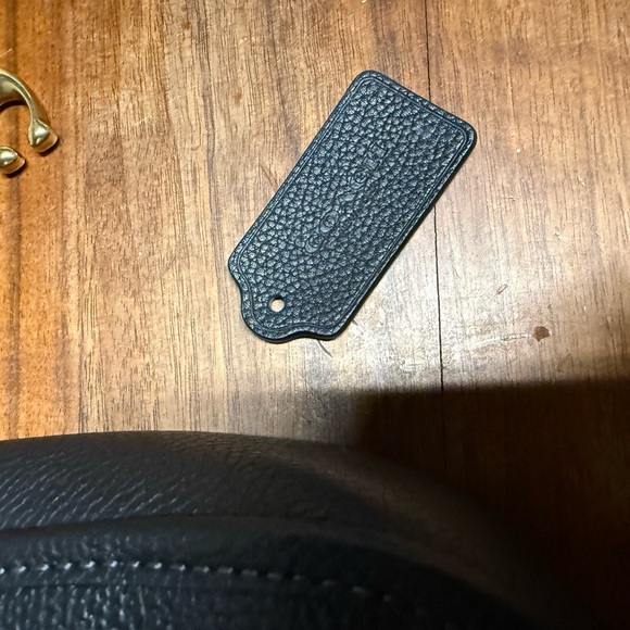 Coach Black Pebble Leather Crossbody - Picture 15 of 16